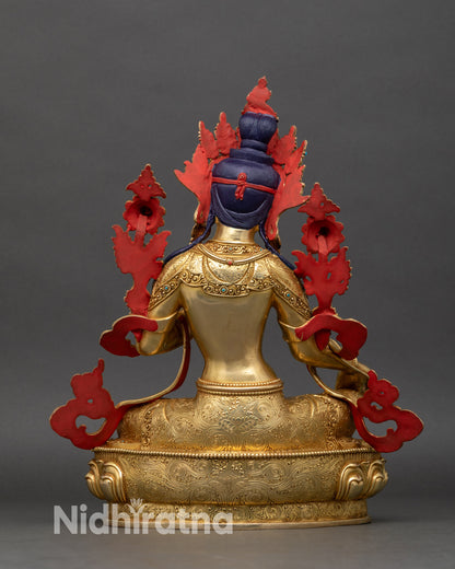 Green Tara Statue