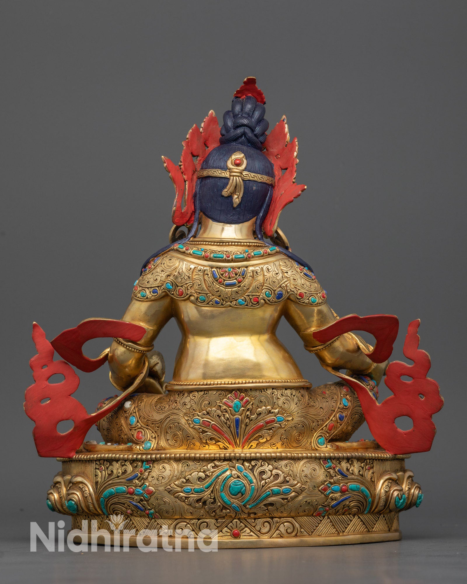 Wealth Deity Dzambhala Statue: For Prosperity & Spiritual Abundance
