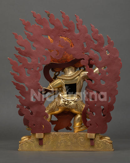 Vajrapani Statue from Nepal | Traditional Tibetan Artwork