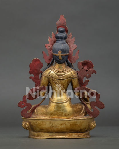 Green Tara Statue