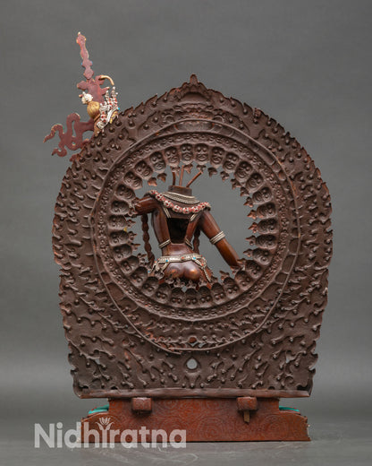 Vajrayogini Ucheyema Statue | Self Decapitating Dakini