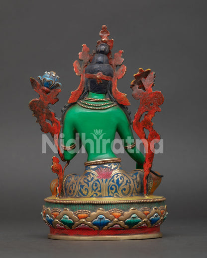 Green Tara Statue