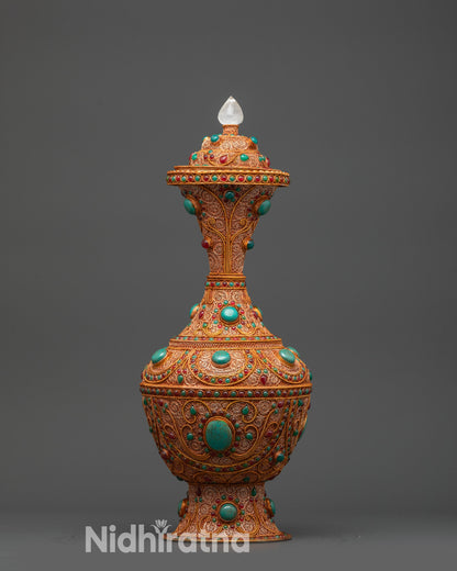 Classic Copper Karuwa | Handmade Nepalese Ritual Pitcher Nepal