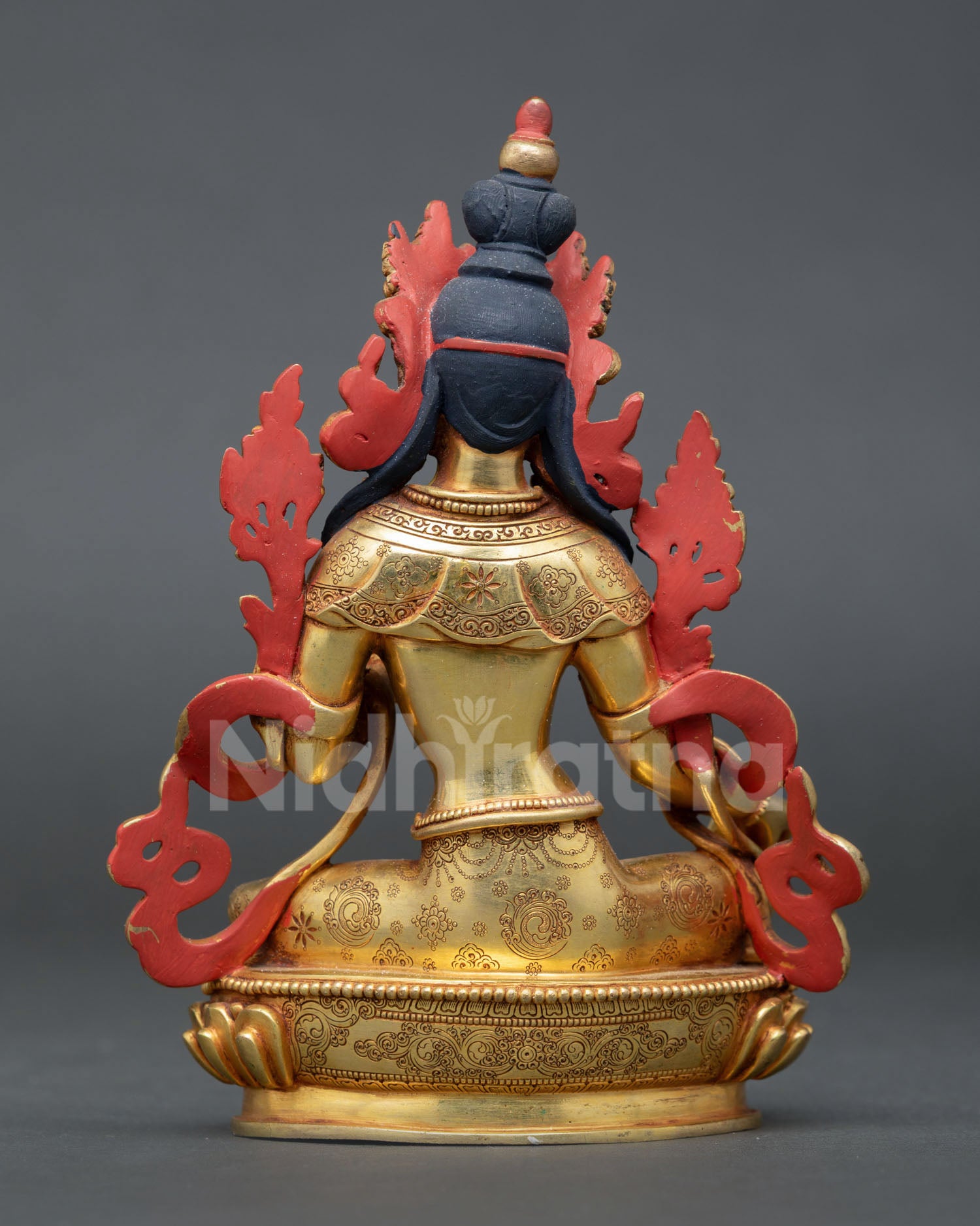 Holy Green Tara Statue | Artisan Crafted Buddhist Sculpture