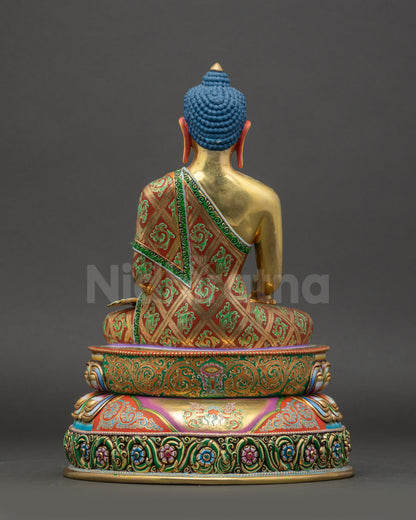 Elegant Shakyamuni Buddha Statue | Symbol of Enlightenment & Wisdom