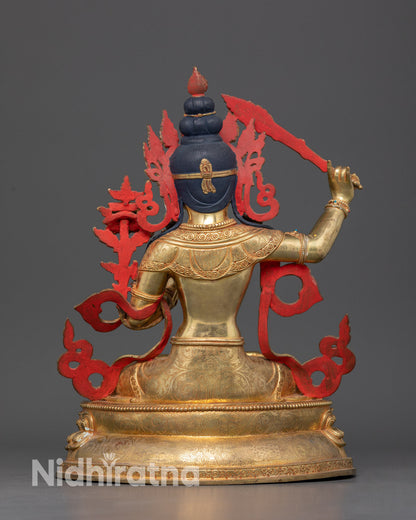 The Compassionate Swordbearer: Manjushri's Wisdom Unveiled