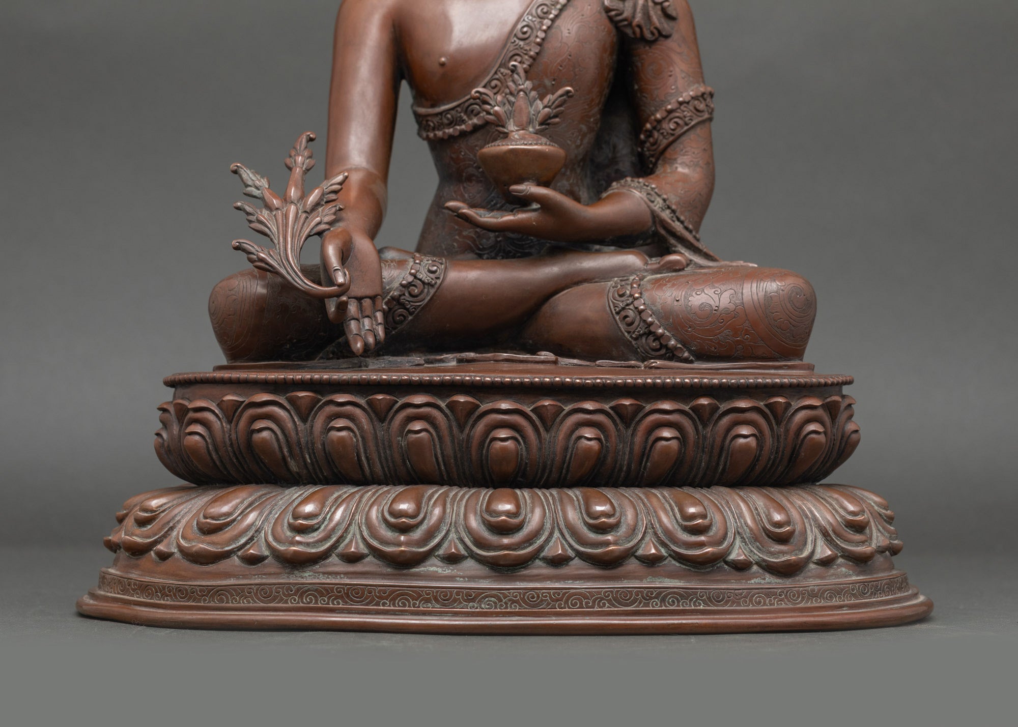 Three Buddha Set | Handmade Nepalese Buddhist Statues