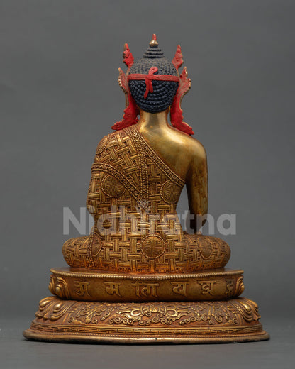 Crown Shakyamuni Buddha Statue