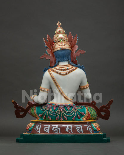 Vajrasattva Sculpture | Buddhist Statue for Purification Practices