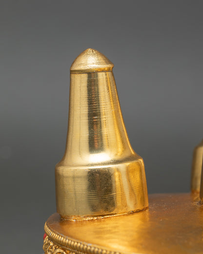 Ceremonial Torma Mandala Offering | Traditional Nepalese Ritual Craft