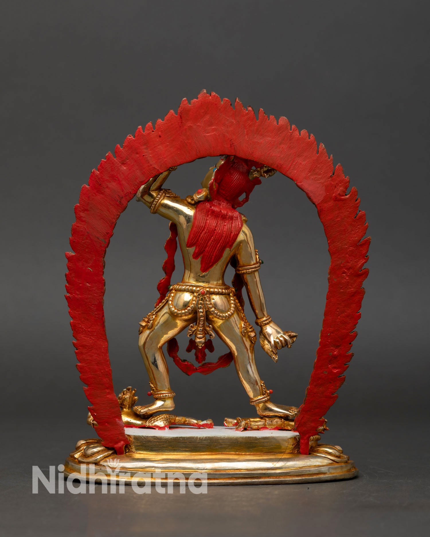 Vajrayogini Statue | 24K Gold Fire-Gilded Himalayan Artwork