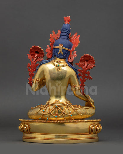 Green Tara Statue