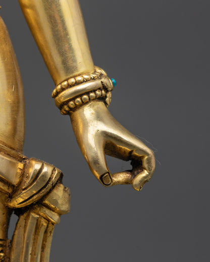 Eight Bodhisattvas Statue Collection | Traditional Nepalese Artistry