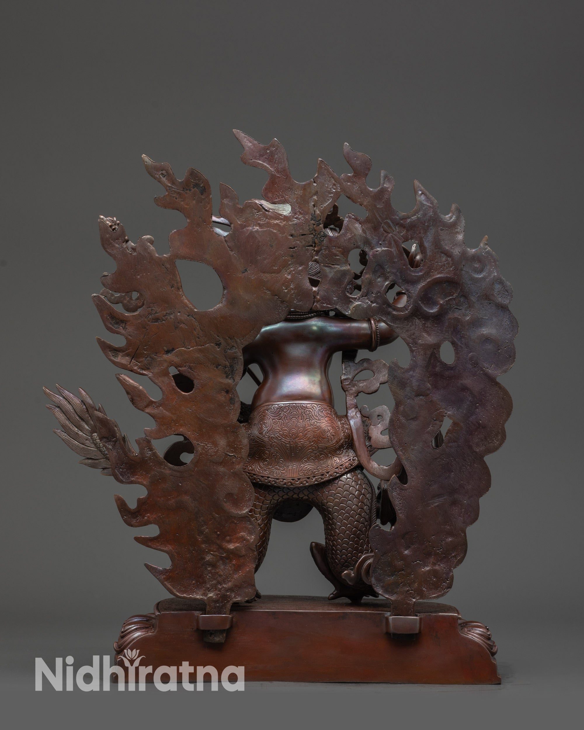 White Dzambhala Statue