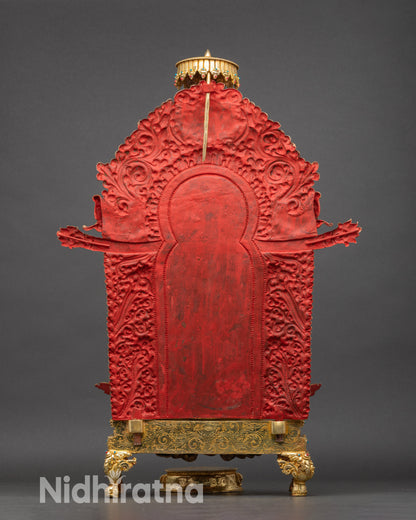 Enthroned Maitreya Buddha Statue | Peaceful Meditation Decor