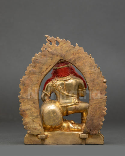 Black Dzambhala Statue