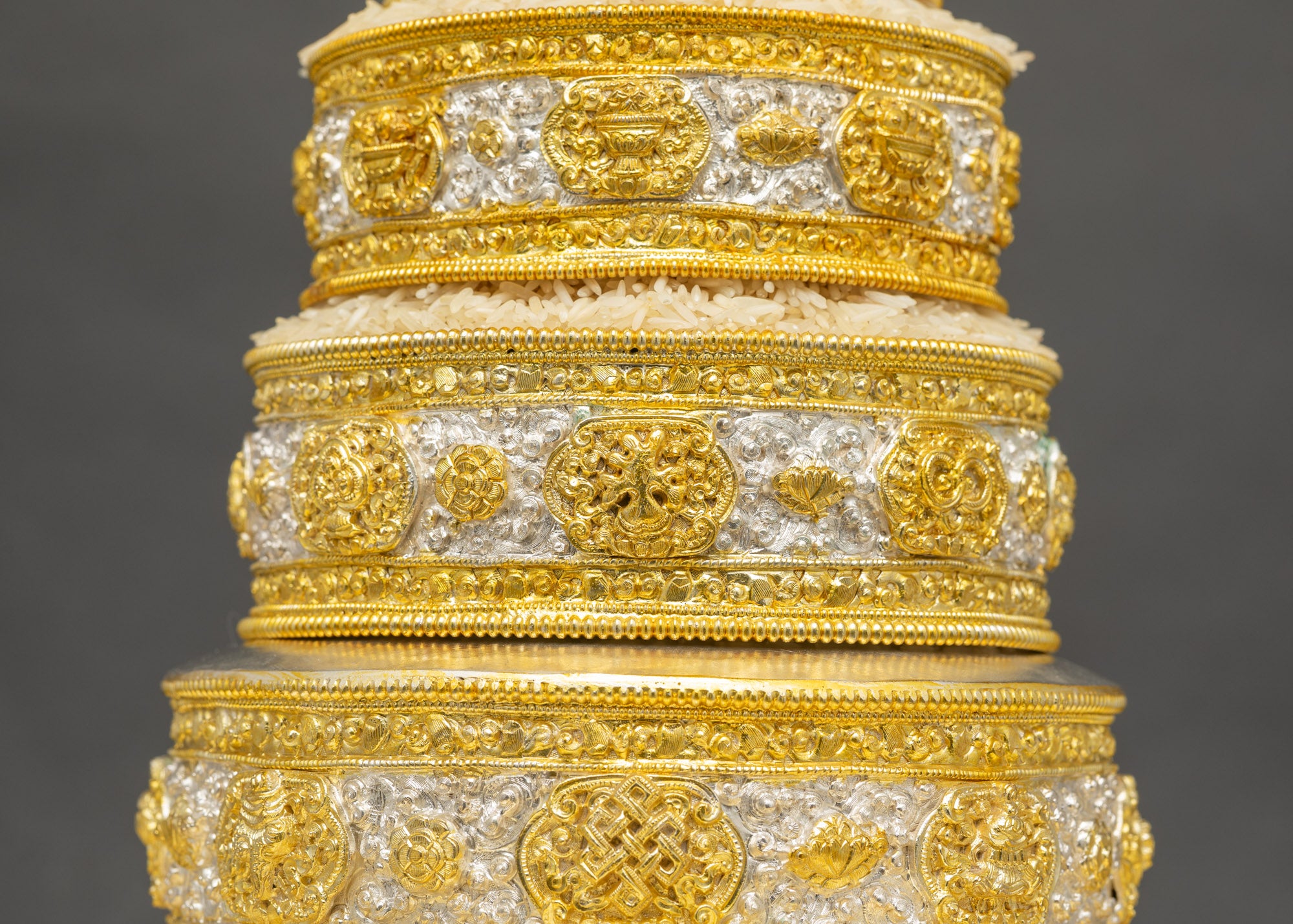 Buddhist Mandala Offering Set for Spiritual Space