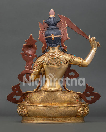 Prince Manjushri Statue | Wisdom Bodhisattva Sculpture