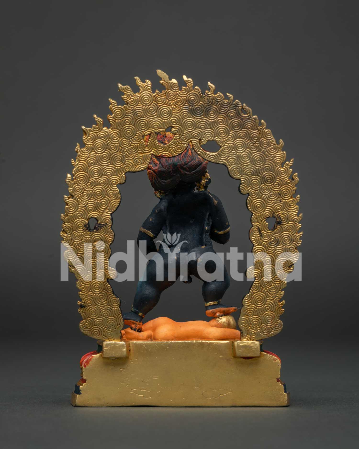 Black Dzambhala Statue