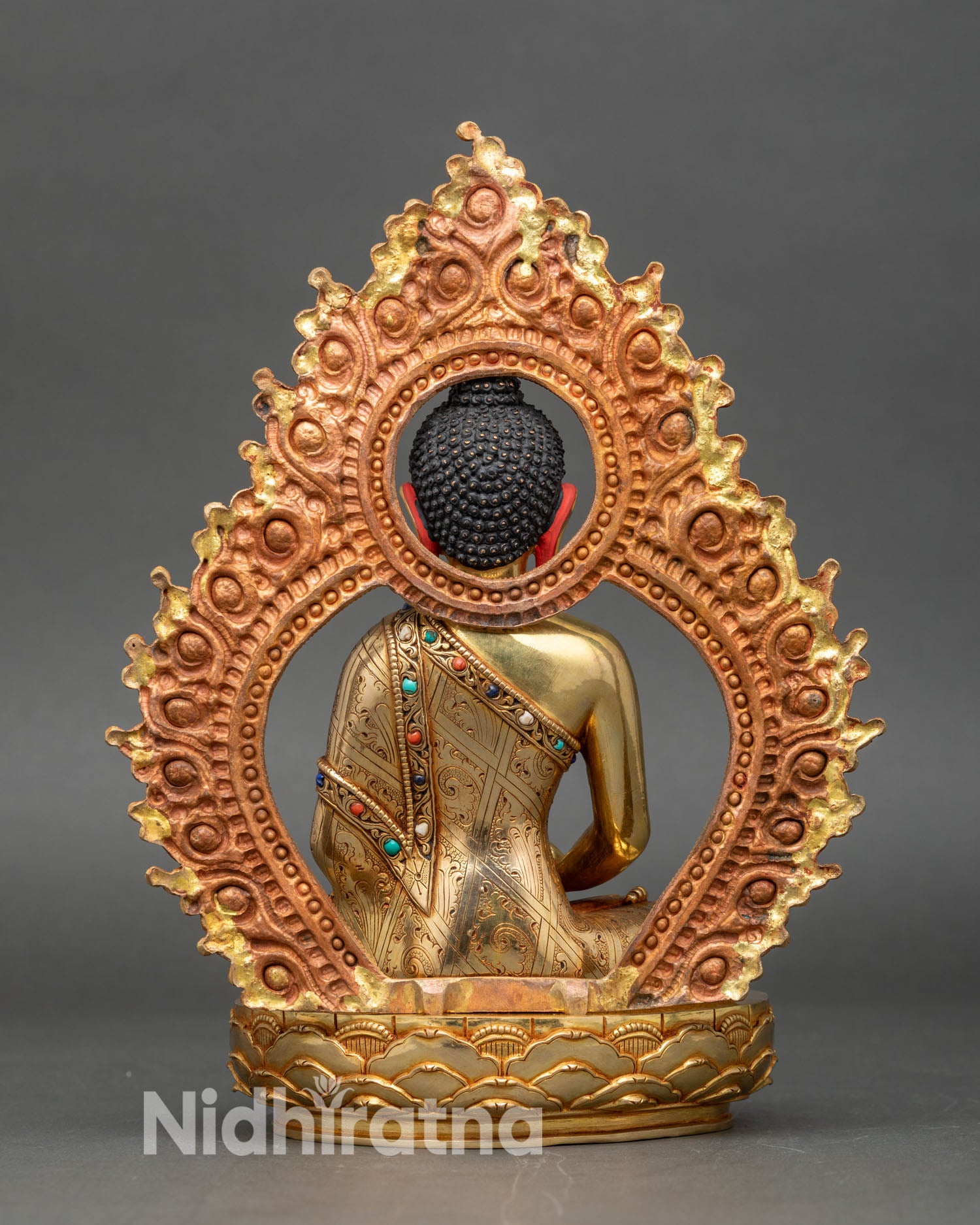 Three Buddha Sculpture Set – Handmade Meditation Altar Figures