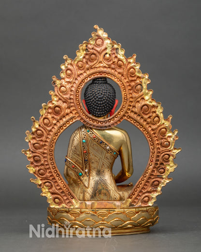 Three Buddha Sculpture Set – Handmade Meditation Altar Figures