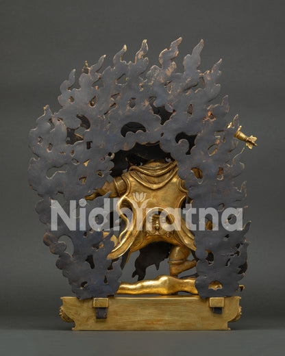 Four Arm Mahakala Statue