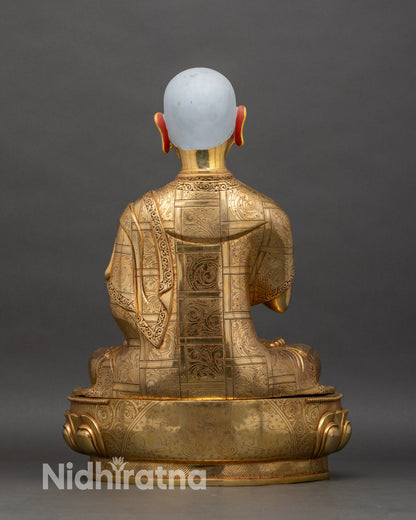 Buddhist Tsongkhapa Set | Handcrafted Trio Set of Buddhist Masters