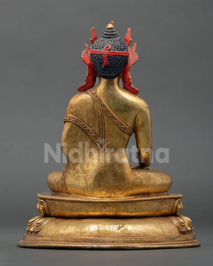 Crown Shakyamuni Buddha Statue