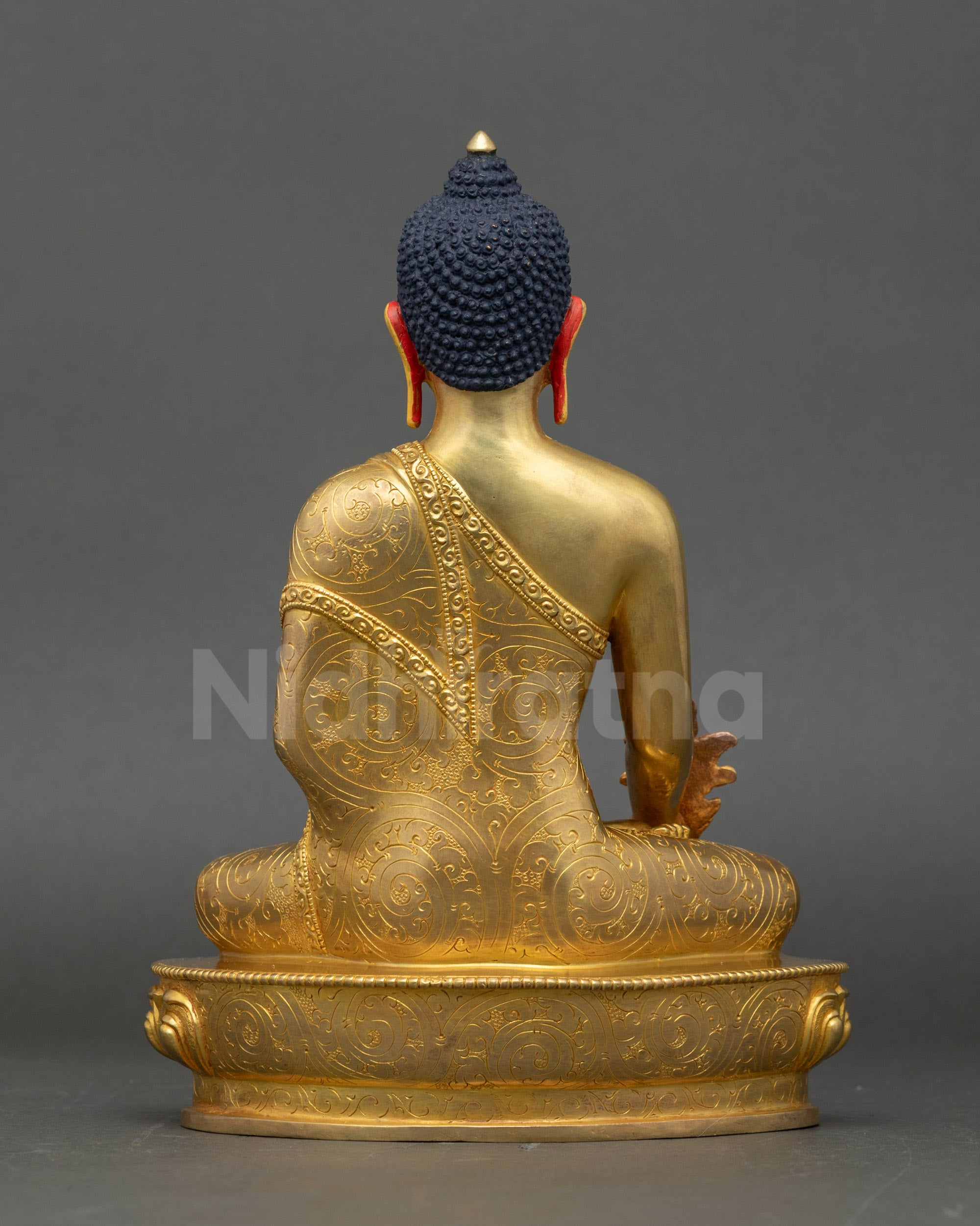 Healing Buddha Bhaisajyaguru Statue | Traditional Nepalese Artwork