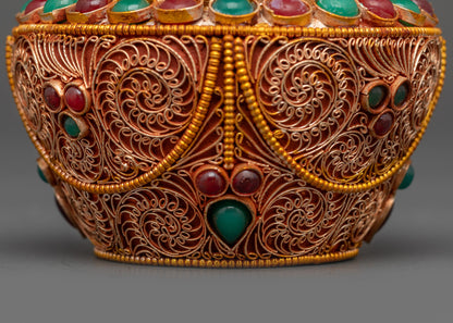 Himalayan Copper Gulpa Rice Pot | Authentic Nepalese Copper Artifact