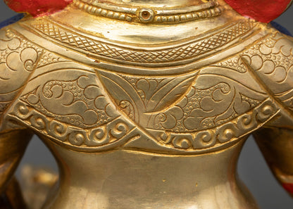 Dzambhala Statue – Sacred Guardian of Wealth and Fortune