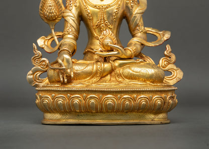 Kshitigarbha Statue | Artisan Crafted Buddhist Altar Sculpture