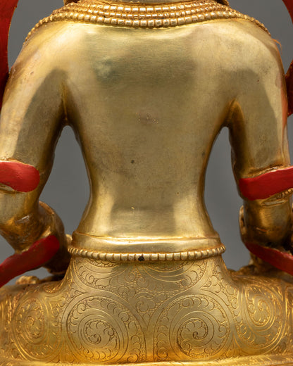 Kshitigarbha Statue | Artisan Crafted Buddhist Altar Sculpture