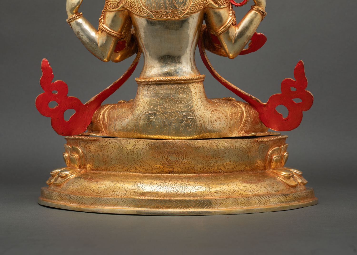 Chenrezig Statue for Shrine – Tibetan Compassion Deity Art