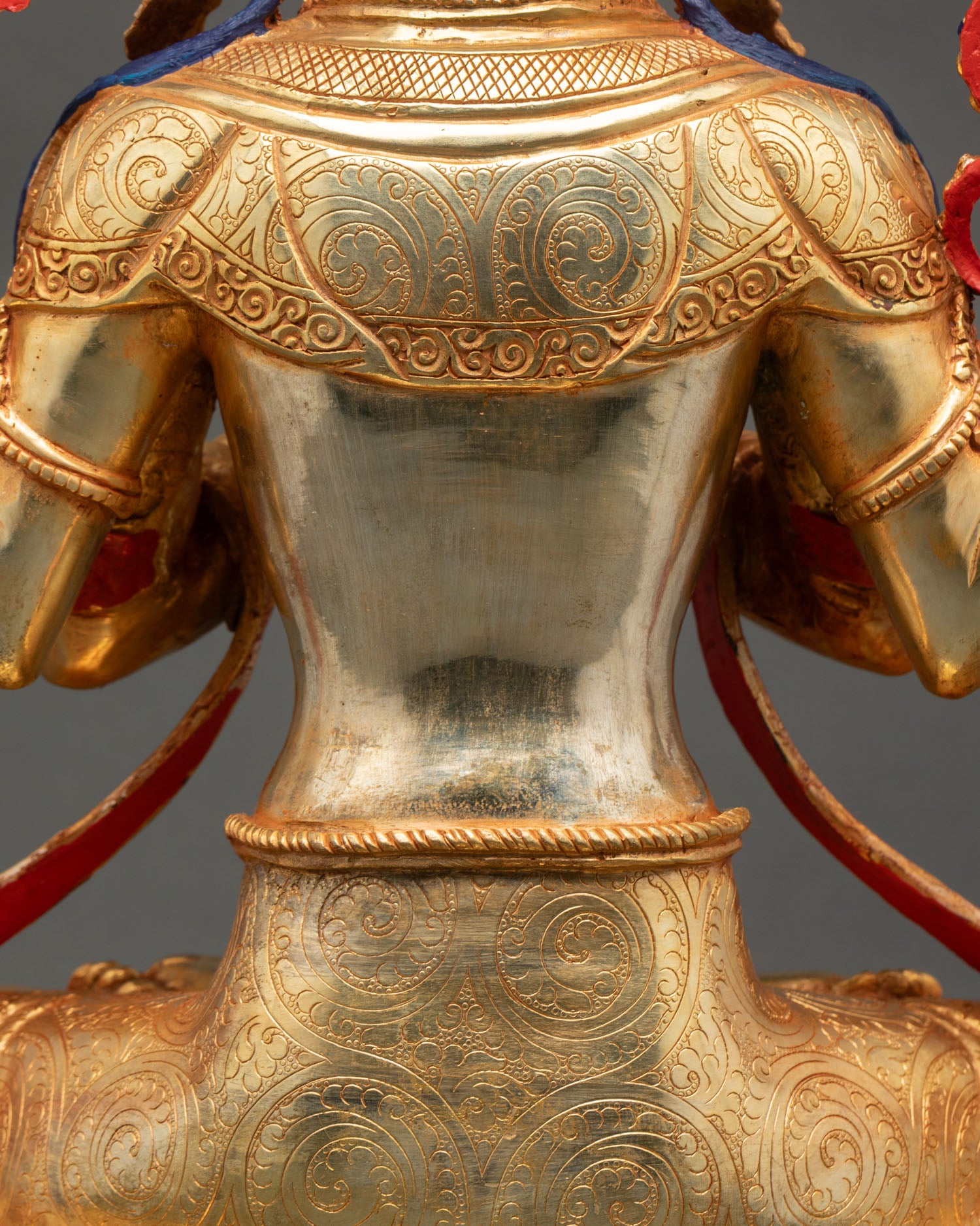 Chenrezig Statue for Shrine – Tibetan Compassion Deity Art