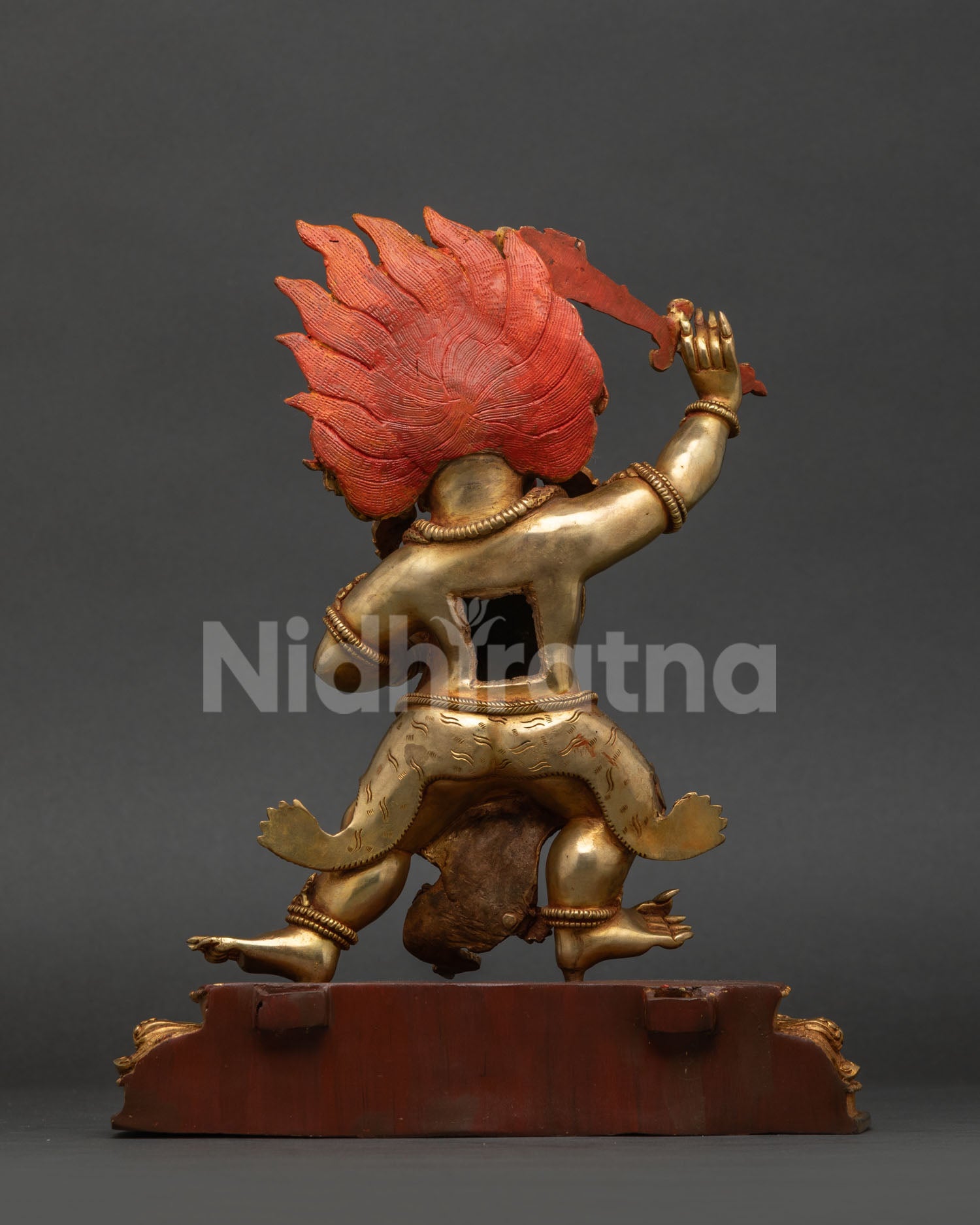 Black Manjushri Statue