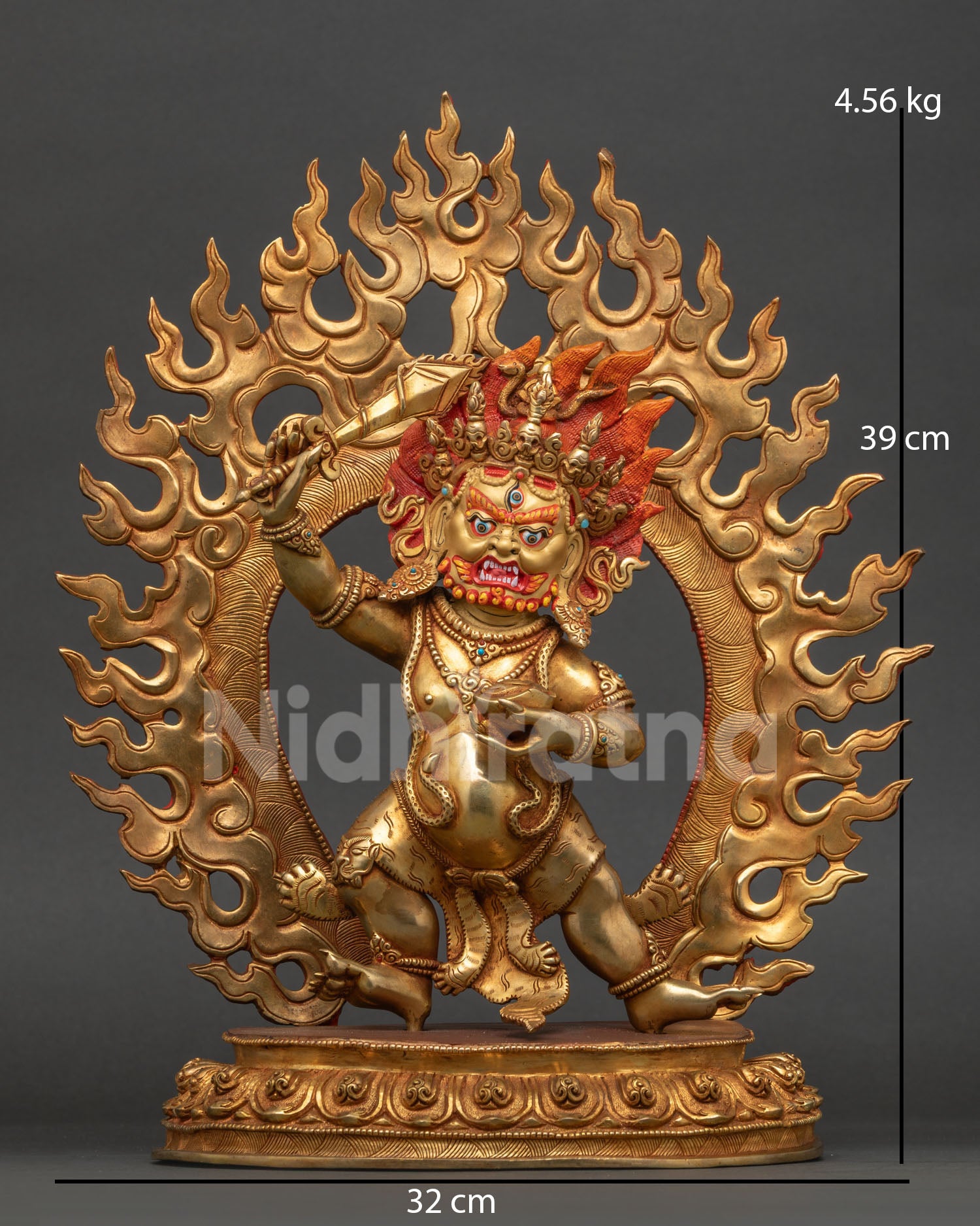 Black Manjushri Statue