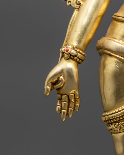 Eight Bodhisattvas Statue Collection | Traditional Nepalese Artistry