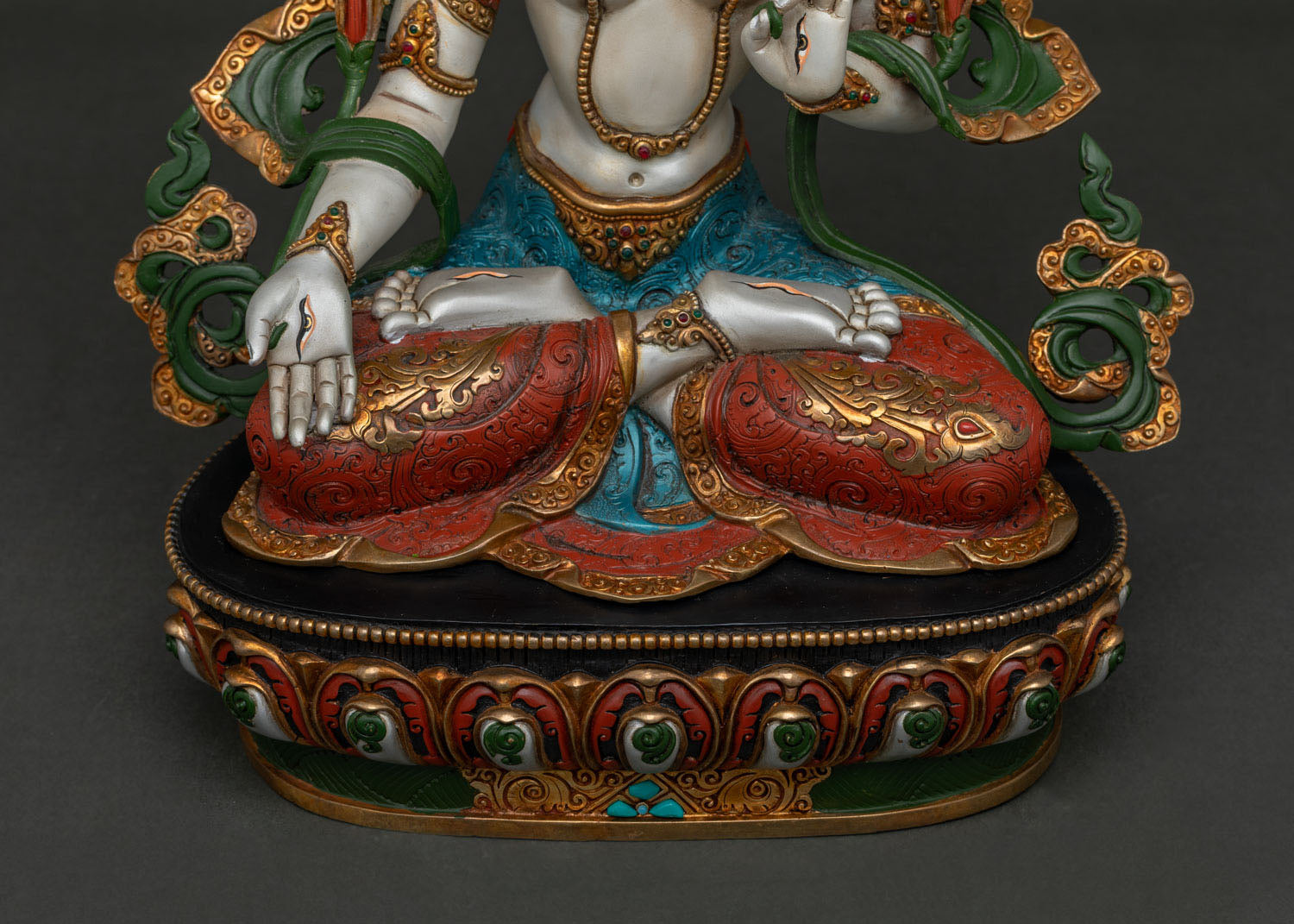 White Tara Statue | Compassionate Female Buddha