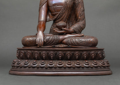 Tibetan Shakyamuni Buddha – Sacred Enlightenment Sculpture