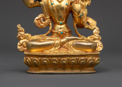 Bodhisattva Manjushri Statue | Sacred Wisdom Sculpture for Meditation