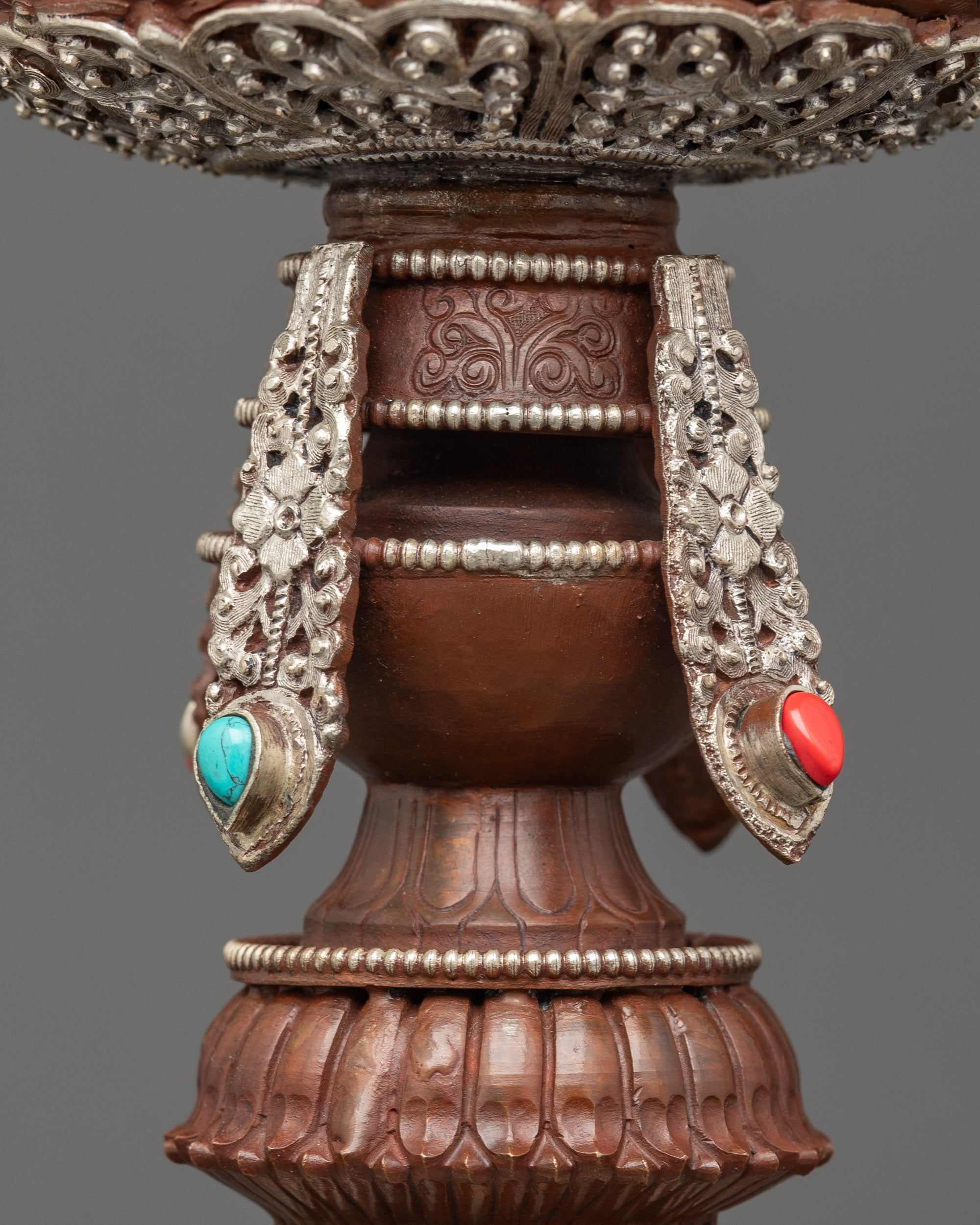 Traditional Butter Lamp - Sacred Buddhist Offering light