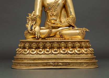 Medicine Buddha Statue | Sacred Himalayan Artwork