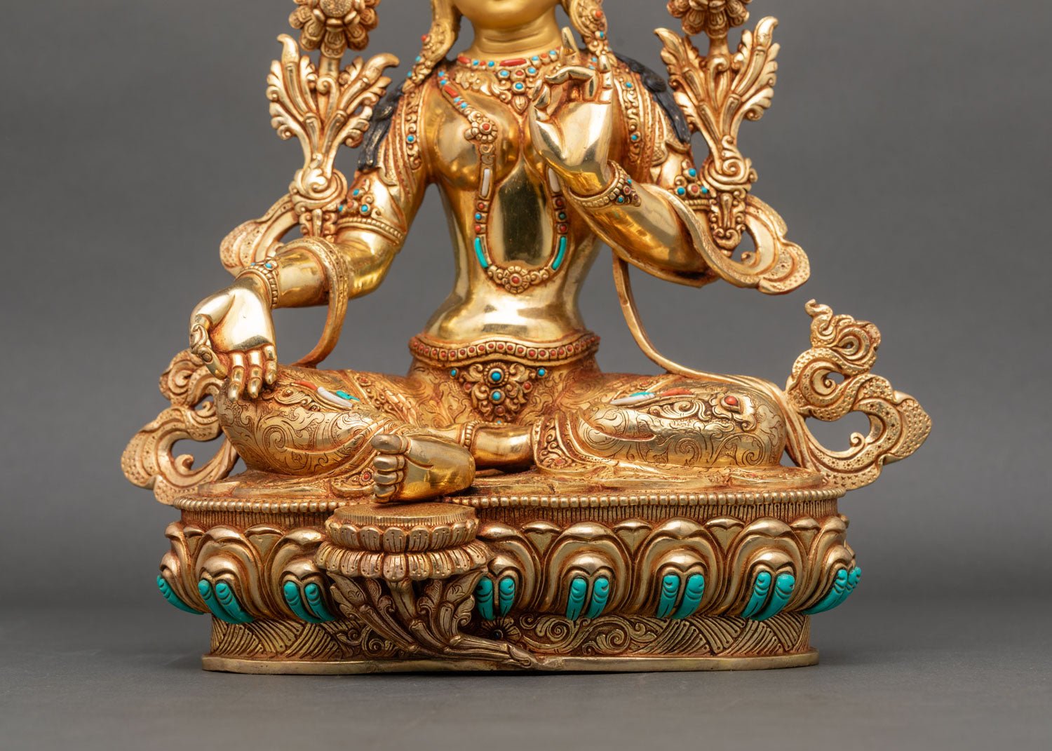 Green Tara Statue – Buddhist Deity of Swift Protection