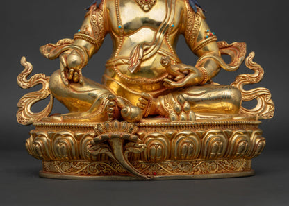 Handcrafted Dzambhala Statue | Symbol of Wealth & Prosperity