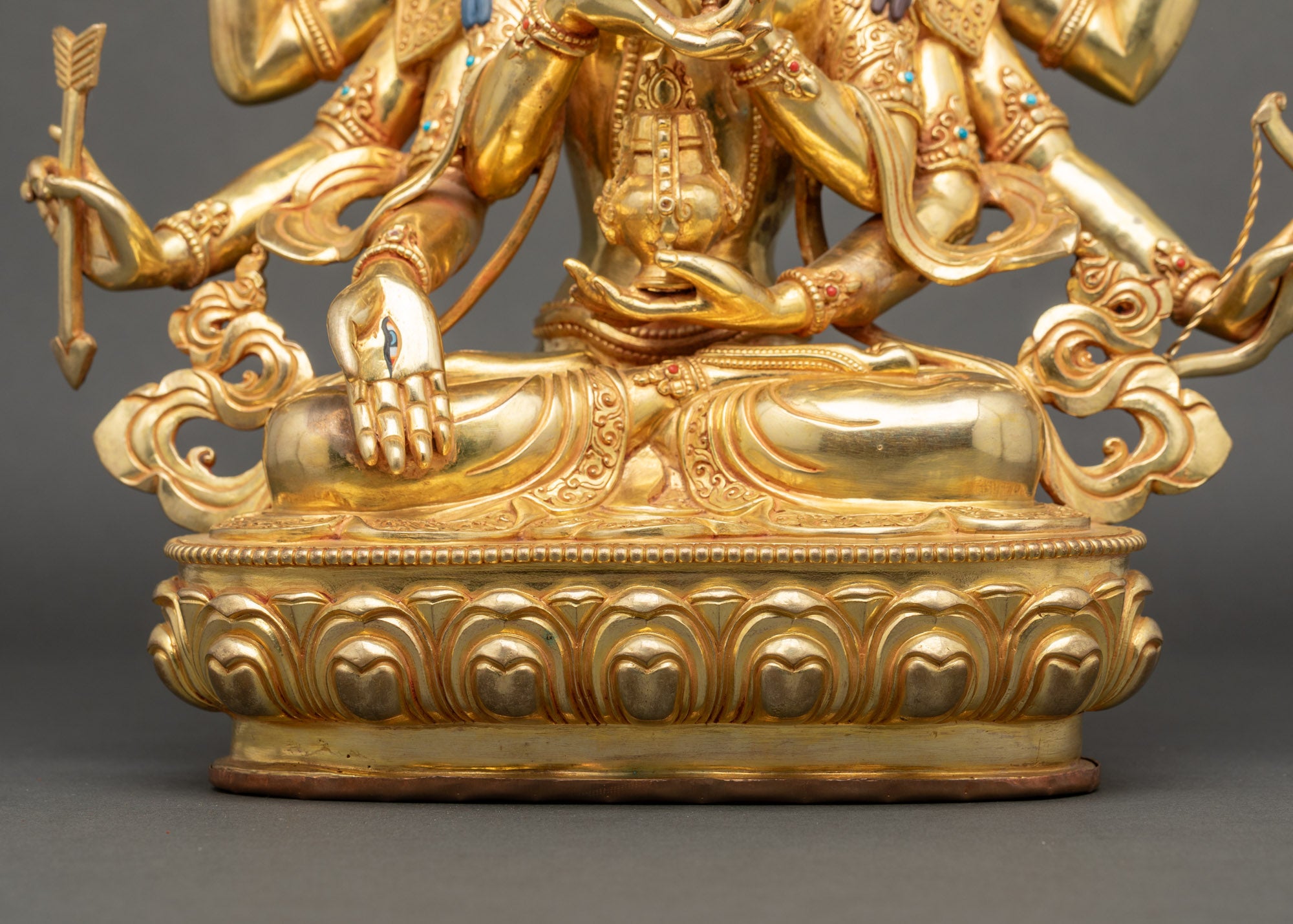 Namgyalma Wisdom Deity Statue | Traditional Himalayan Sculpture