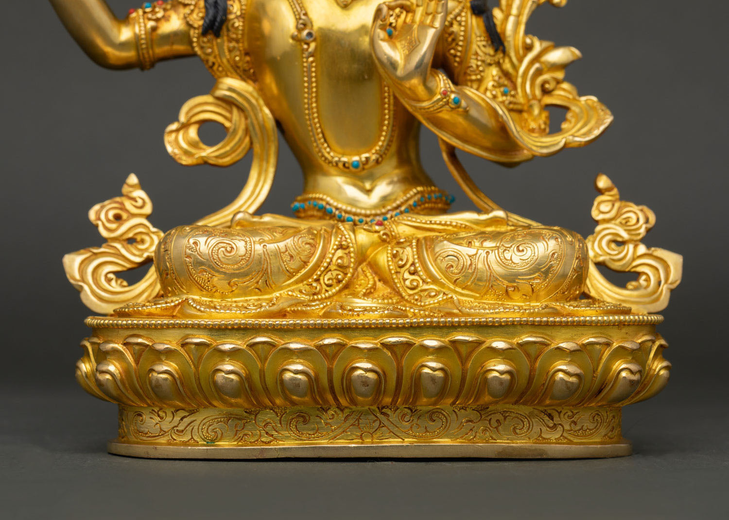 Wisdom Bodhisattva Manjushri Statue | Buddhist Art from Nepal