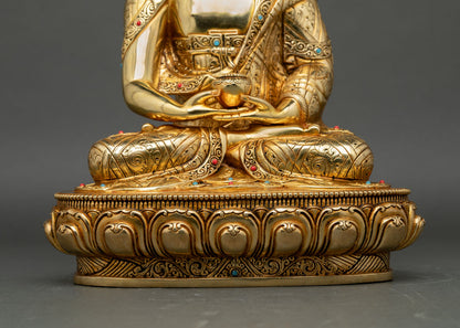 Amida Buddha (Amitabha) Statue | Lost Wax Buddhist Art