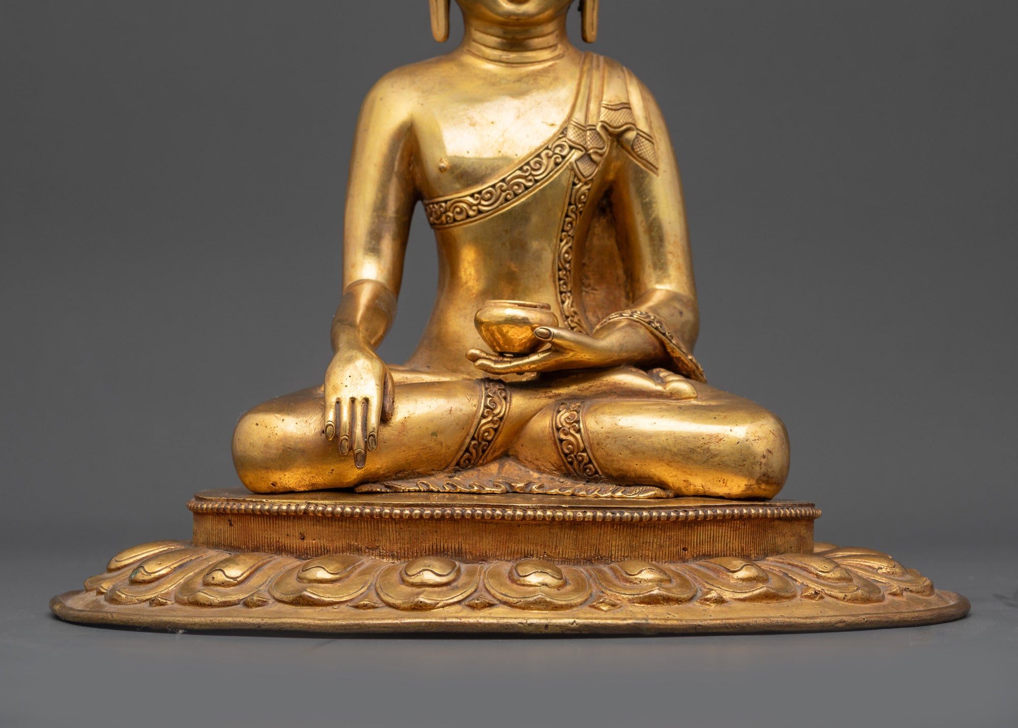 Antique Shakyamuni Buddha Sculpture | 30-Year Old Spiritual Masterpiece