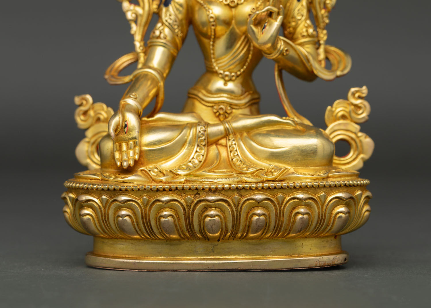Handmade White Tara Statue | Nepalese Craftsmanship